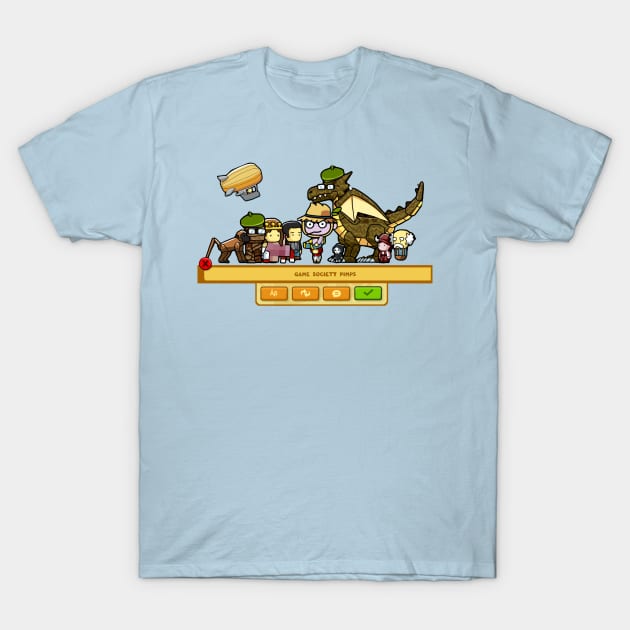 Game Society Scribbles T-Shirt by Argyle